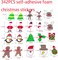 342PCS Foam Stickers Christmas,Fancy Christmas Stickers for Kit,Stocking Decorating of Christmas Puffy Stickers for Winnter for Kids Stickers